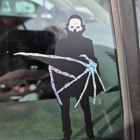 Ghost-Inspired Lachryma Vinyl Decal