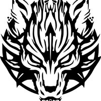 Fenrir Sigil Wolf Vinyl Decal