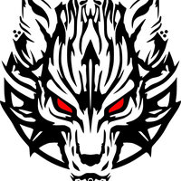 Fenrir Sigil Wolf Vinyl Decal