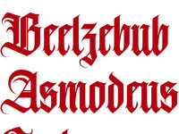 Ghost “Six Lords of Hell” Vinyl Decal