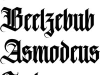 Ghost “Six Lords of Hell” Vinyl Decal