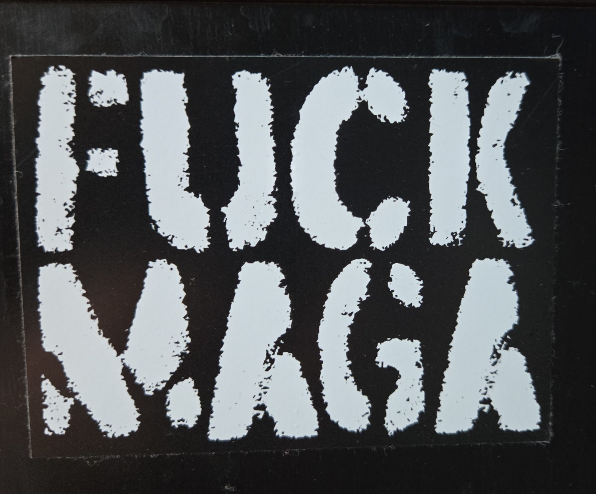 FucK MAGA slapper sticker