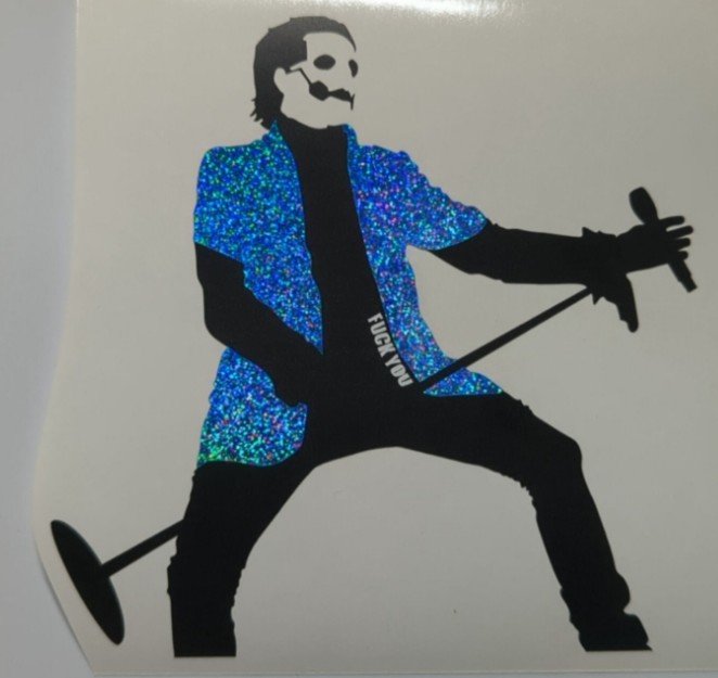 Papa & Ghouls “On-Stage Spark” Vinyl Decals