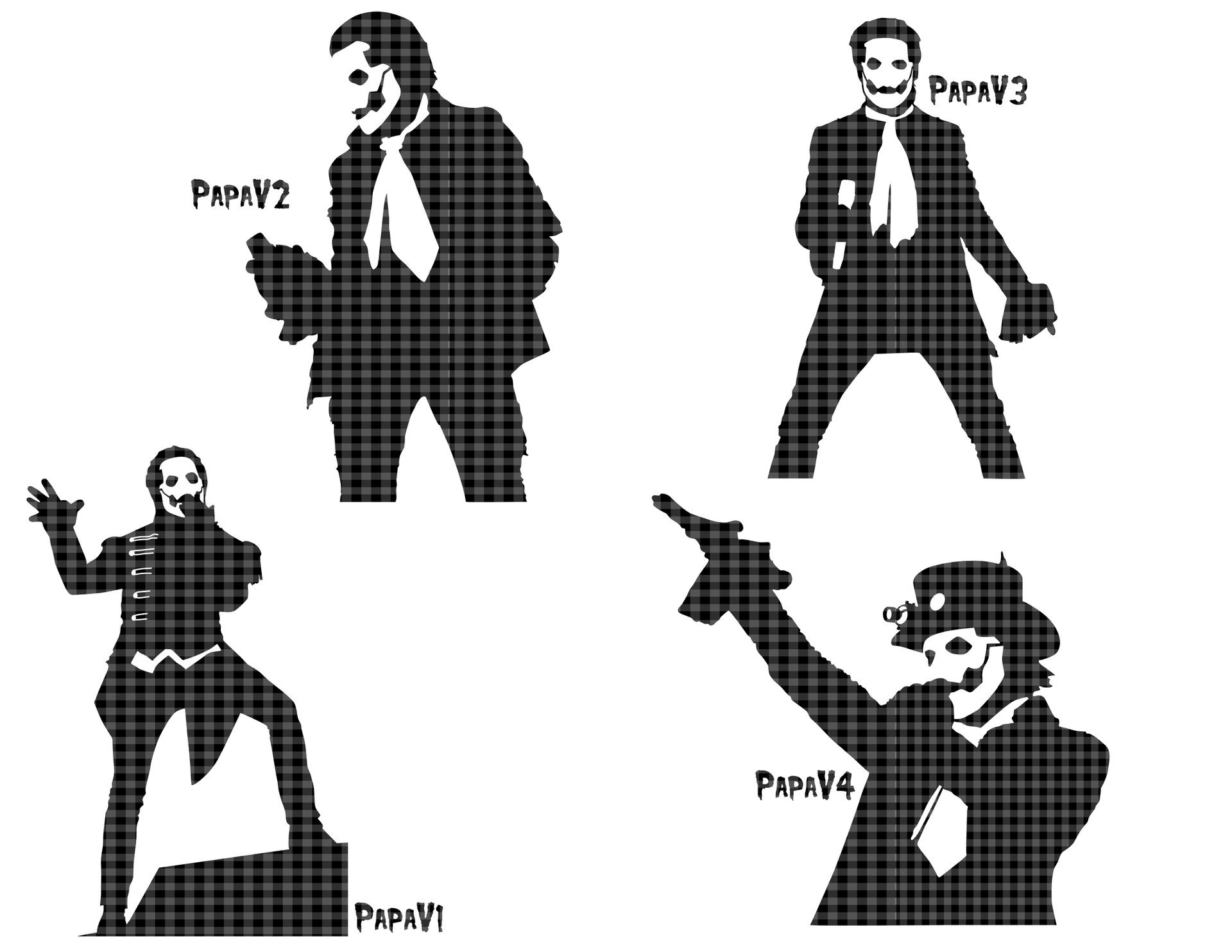 Papa IV “Re-Imperatour” Inspired Vinyl Decals