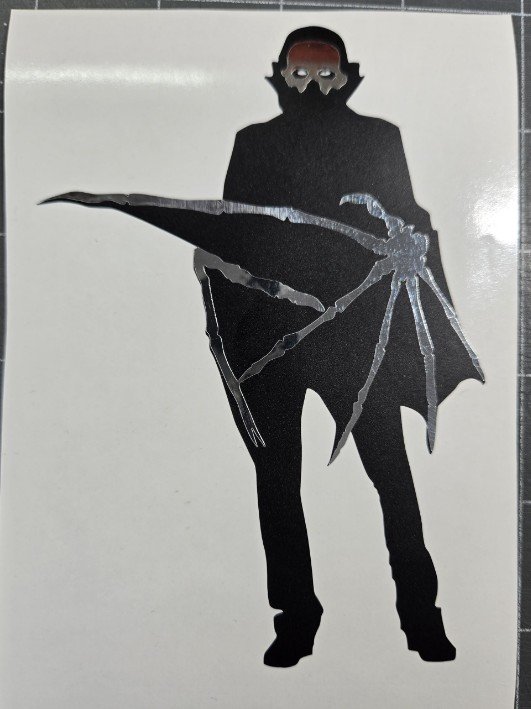 Ghost-Inspired Lachryma Vinyl Decal