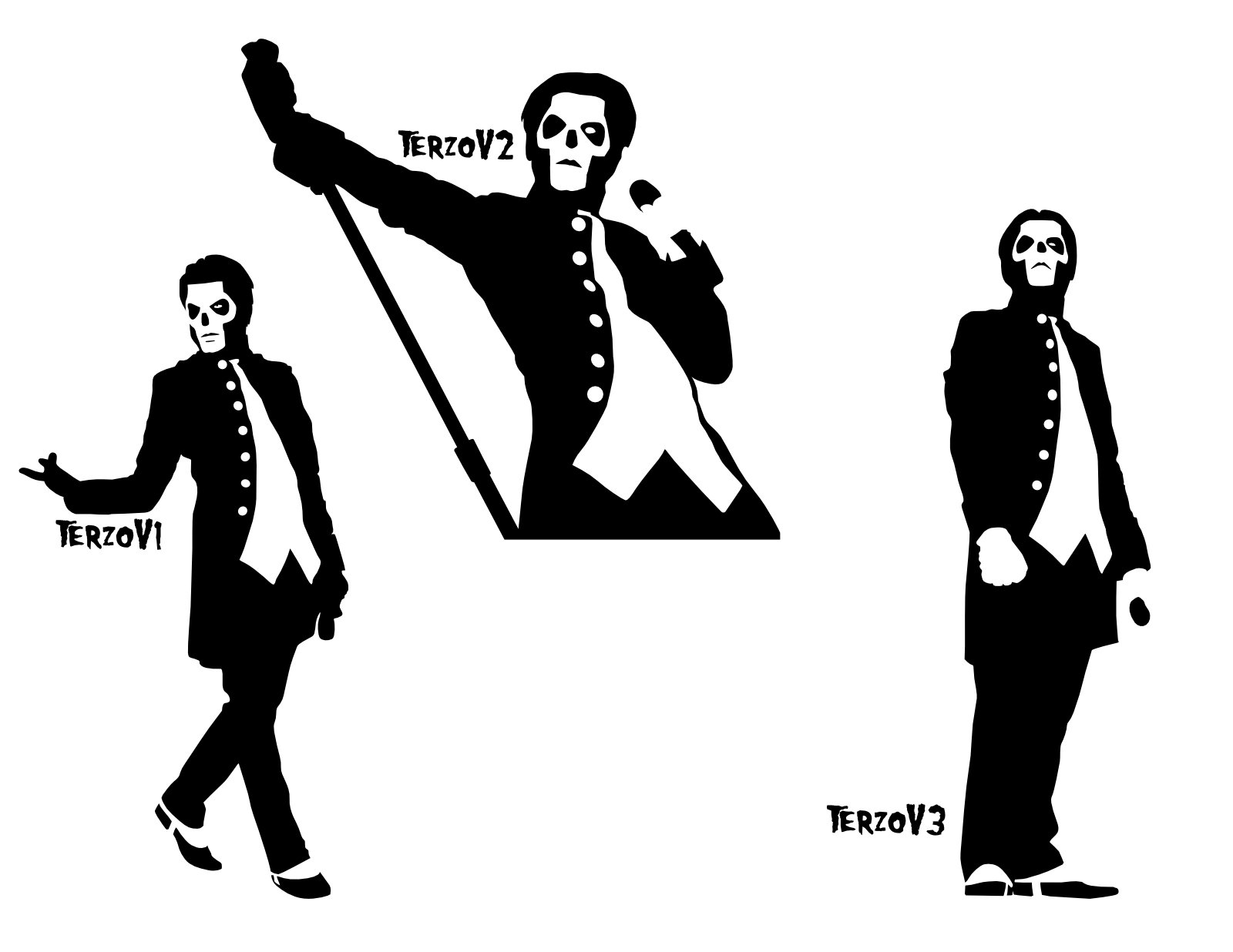 Papa Emeritus III “On-Stage Moments” Vinyl Decals