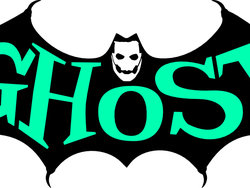 Ghost papa batwing decal