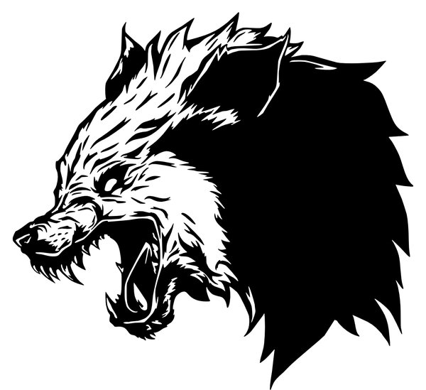 Fenrir Wolf – Norse Mythology Vinyl Decal