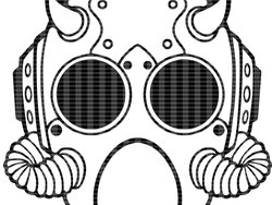 Nameless Ghoul Mask Inspired Vinyl Decal