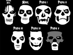 Papa Emeritus Vinyl Decals